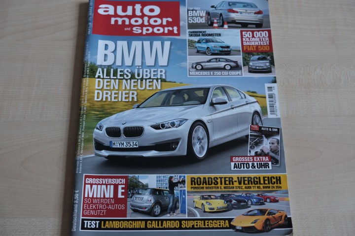 Deckblatt Auto Motor und Sport (08/2010)